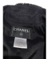 中古・古着 CHANEL (シャネル) フレアショートジャケット ダークグレー サイズ:34：76800円