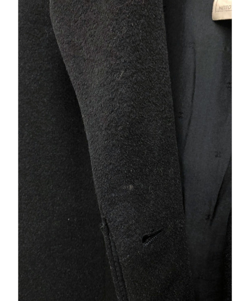 CHANEL（シャネル）CHANEL (シャネル) シングルヴィンテージコート ブラック サイズ:40の古着・服飾アイテム