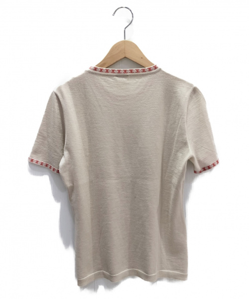 CHANEL（シャネル）CHANEL (シャネル) カシミヤニット ベージュ サイズ:42の古着・服飾アイテム