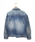 BALENCIAGA（バレンシアガ）の古着「バッグロゴデニムジャケット」｜インディゴ
