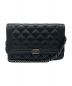 CHANEL（シャネル）の古着「チェーンウォレット」｜ブラック