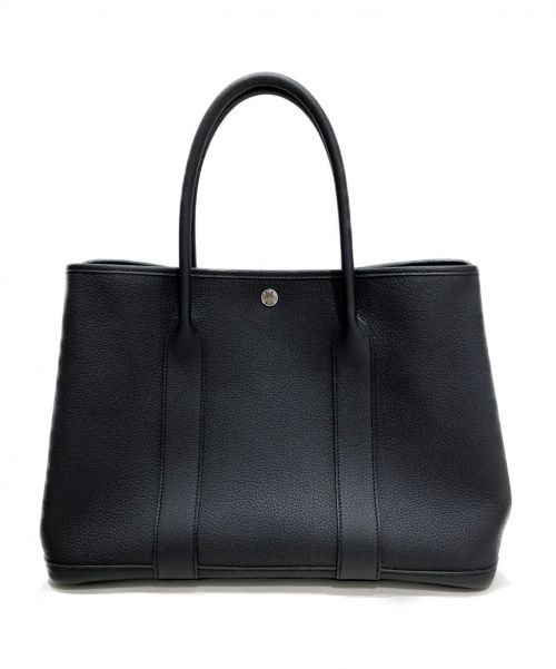 HERMES（エルメス）HERMES (エルメス) ガーデンパーティPM  ブラック サイズ:PMの古着・服飾アイテム