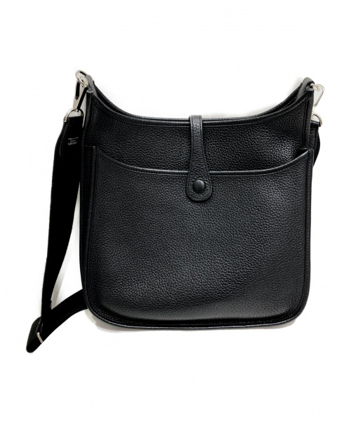 HERMES（エルメス）HERMES (エルメス) エブリン3 PM ブラック サイズ:PM トロワ トリヨンクレマンス □P刻印　シルバー金具の古着・服飾アイテム