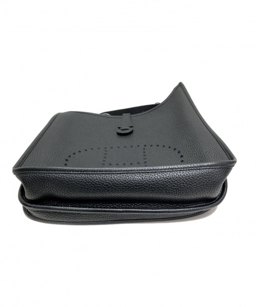 HERMES（エルメス）HERMES (エルメス) エブリン3 PM ブラック サイズ:PM トロワ トリヨンクレマンス □P刻印　シルバー金具の古着・服飾アイテム