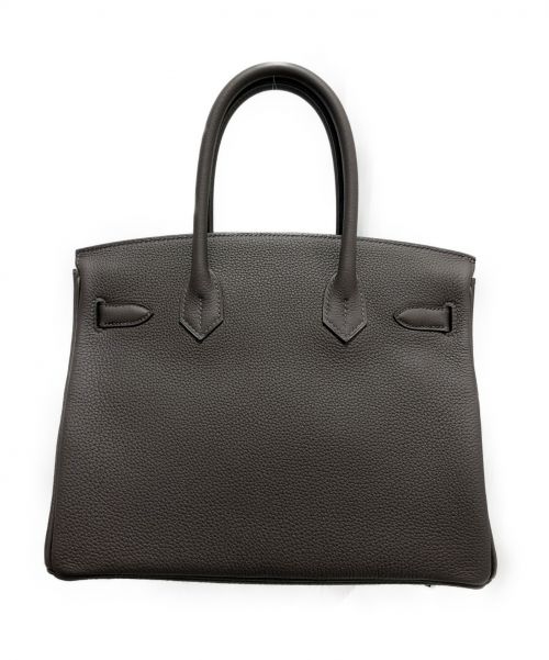 HERMES（エルメス）HERMES (エルメス) バーキン30ヴェルソ エベンヌ+トフィー サイズ:30 トゴ Y刻印（2020年）シルバー金具の古着・服飾アイテム