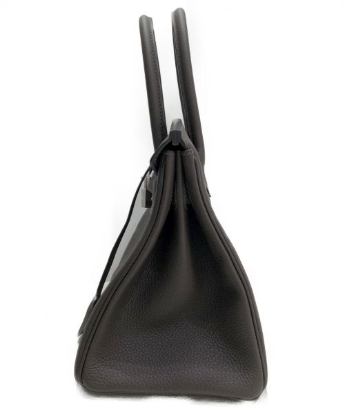 HERMES（エルメス）HERMES (エルメス) バーキン30ヴェルソ エベンヌ+トフィー サイズ:30 トゴ Y刻印（2020年）シルバー金具の古着・服飾アイテム
