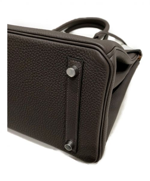 HERMES（エルメス）HERMES (エルメス) バーキン30ヴェルソ エベンヌ+トフィー サイズ:30 トゴ Y刻印（2020年）シルバー金具の古着・服飾アイテム
