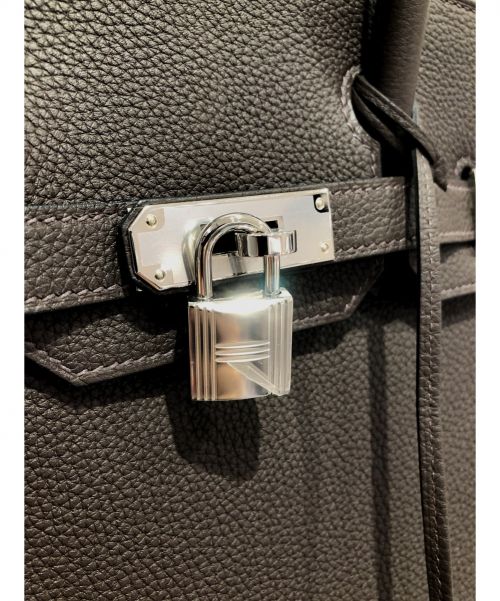HERMES（エルメス）HERMES (エルメス) バーキン30ヴェルソ エベンヌ+トフィー サイズ:30 トゴ Y刻印（2020年）シルバー金具の古着・服飾アイテム