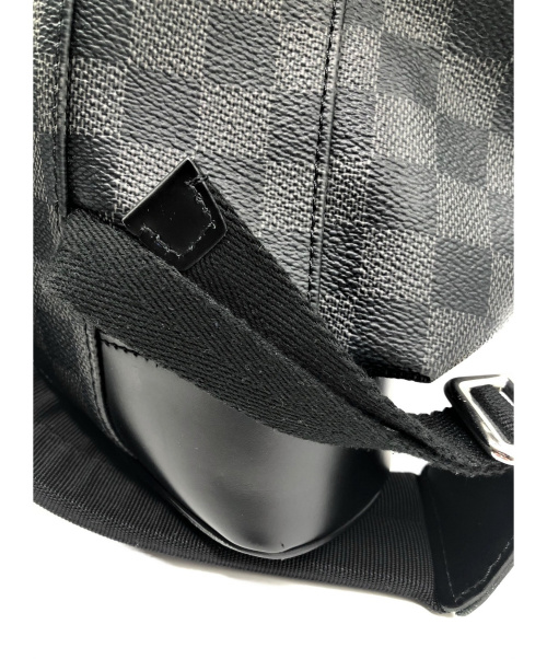 LOUIS VUITTON（ルイ ヴィトン）LOUIS VUITTON (ルイ ヴィトン) クリストファーPM ブラック サイズ:PM ダミエ・グラフィット N41379の古着・服飾アイテム