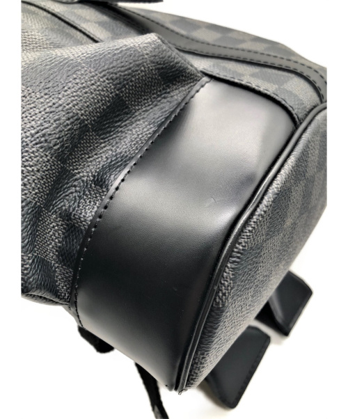 LOUIS VUITTON（ルイ ヴィトン）LOUIS VUITTON (ルイ ヴィトン) クリストファーPM ブラック サイズ:PM ダミエ・グラフィット N41379の古着・服飾アイテム