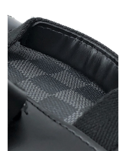 LOUIS VUITTON（ルイ ヴィトン）LOUIS VUITTON (ルイ ヴィトン) クリストファーPM ブラック サイズ:PM ダミエ・グラフィット N41379の古着・服飾アイテム