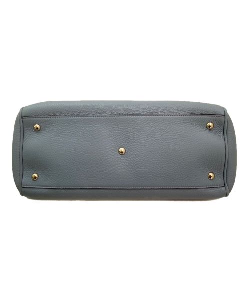 GUCCI（グッチ）GUCCI (グッチ) バンブーショッパートートバッグ スカイブルー サイズ:ミディアムの古着・服飾アイテム