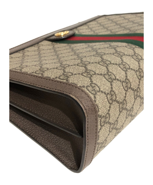 GUCCI（グッチ）GUCCI (グッチ) オフィディア チェーンショルダーバッグ ベージュ サイズ:- GGスプリーム 503876 213317の古着・服飾アイテム
