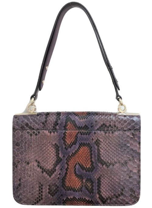 GUCCI（グッチ）GUCCI (グッチ) ダブルG セミショルダーバッグ パープル サイズ:-の古着・服飾アイテム