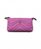 GUCCIグッチ）の古着「アクセサリーポーチ」｜ピンク