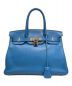 HERMES（エルメス）の古着「バーキン30」｜ブルーザンジバル