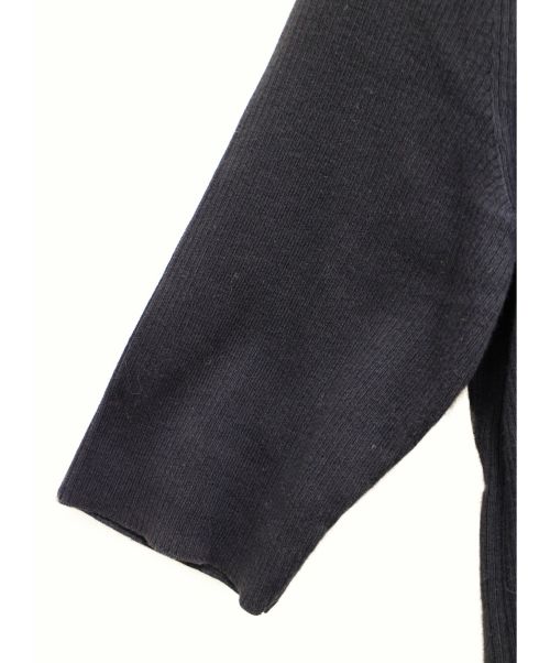 CHANEL（シャネル）CHANEL (シャネル) ライン切替ニット ダークネイビー サイズ:42の古着・服飾アイテム