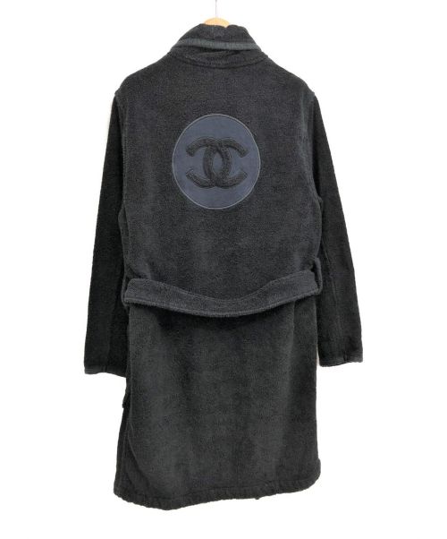 CHANEL（シャネル）CHANEL (シャネル) ココマークバスローブ ブラック サイズ:1の古着・服飾アイテム