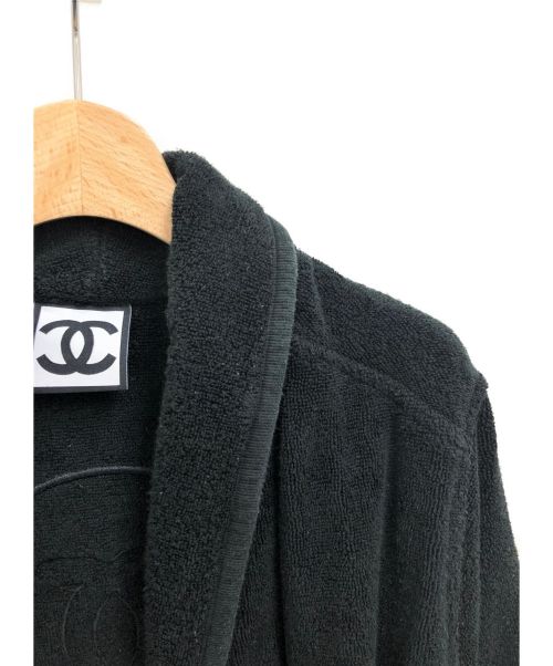 CHANEL（シャネル）CHANEL (シャネル) ココマークバスローブ ブラック サイズ:1の古着・服飾アイテム