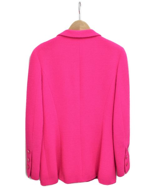 CHANEL（シャネル）CHANEL (シャネル) ヴィンテージジャケット ショッキングピンク サイズ:38の古着・服飾アイテム