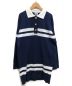 CHANEL（シャネル）の古着「ニットポロシャツワンピース」｜ネイビー×ホワイト