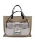 FENDI（フェンディ）の古着「シンプリーキャンバストートバッグ」｜カーキ