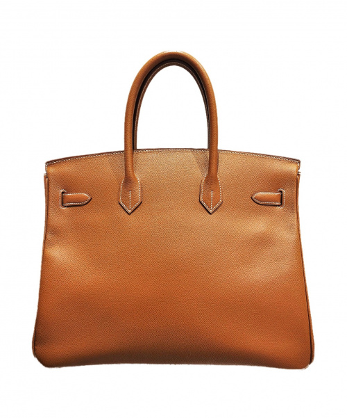 HERMES（エルメス）HERMES (エルメス) バーキン35 ゴールド サイズ:35 ゴールド金具 ヴォ―・エプソン □G刻印の古着・服飾アイテム