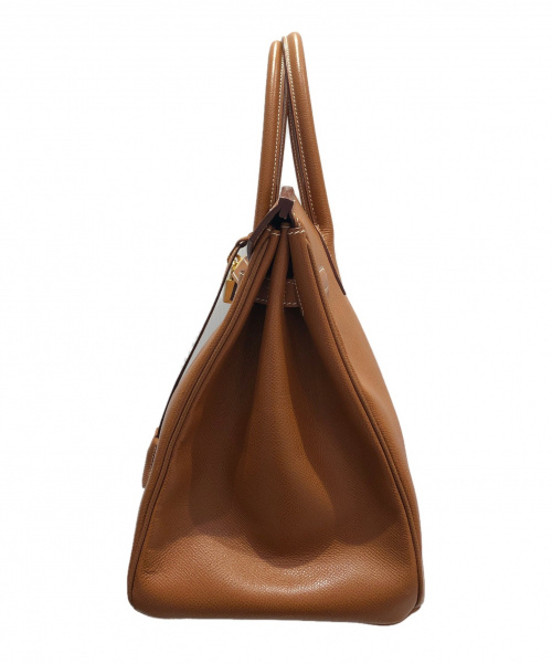HERMES（エルメス）HERMES (エルメス) バーキン35 ゴールド サイズ:35 ゴールド金具 ヴォ―・エプソン □G刻印の古着・服飾アイテム