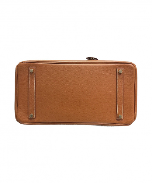 HERMES（エルメス）HERMES (エルメス) バーキン35 ゴールド サイズ:35 ゴールド金具 ヴォ―・エプソン □G刻印の古着・服飾アイテム