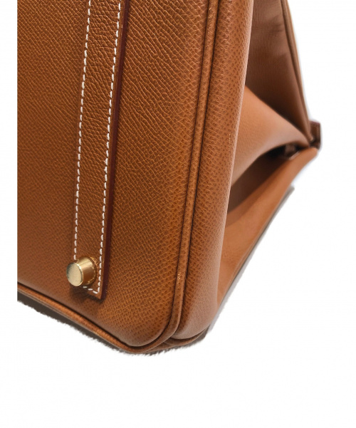 HERMES（エルメス）HERMES (エルメス) バーキン35 ゴールド サイズ:35 ゴールド金具 ヴォ―・エプソン □G刻印の古着・服飾アイテム