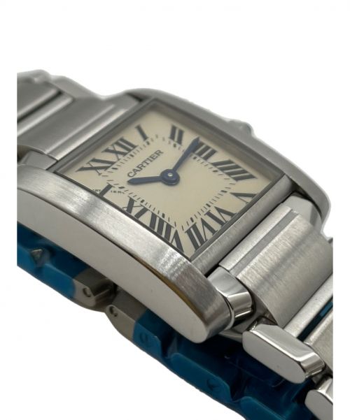 Cartier（カルティエ）Cartier (カルティエ) タンクフランセーズSM サイズ:SM クォーツ ステンレススチールの古着・服飾アイテム