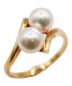 MIKIMOTO（ミキモト）の古着「ダブルパールリング」