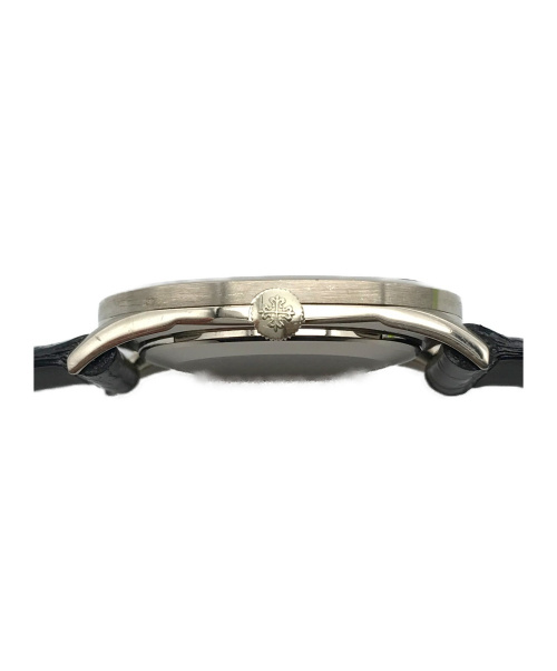 PATEK PHILIPPE（パテックフィリップ）PATEK PHILIPPE (パテックフィリップ) ゴールデンエリプス ブルー ゴールデンエリプス 3546 手巻き リストサイズ14cm～18cm 27×32mm　リダンダイヤルの古着・服飾アイテム