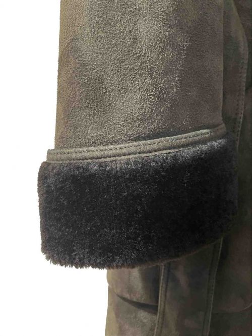 LOEWE（ロエベ）LOEWE (ロエベ) ムートンコート ブラウン サイズ:38の古着・服飾アイテム