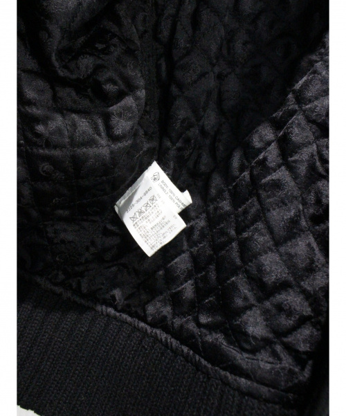 CHROME HEARTS（クロムハーツ）CHROME HEARTS (クロムハーツ) ヴァーシティジャケット ブラック サイズ:Ｌの古着・服飾アイテム