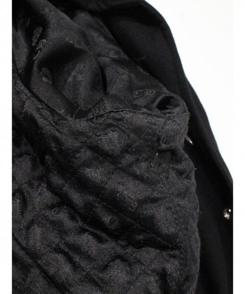 CHROME HEARTS（クロムハーツ）CHROME HEARTS (クロムハーツ) ヴァーシティジャケット ブラック サイズ:Ｌの古着・服飾アイテム