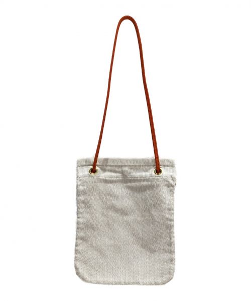 HERMES（エルメス）HERMES (エルメス) アリーヌPM ベージュ×オレンジ サイズ:PMの古着・服飾アイテム