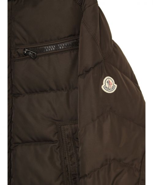 MONCLER（モンクレール）MONCLER (モンクレール) ダウンジャケット ブラウン サイズ:Mの古着・服飾アイテム
