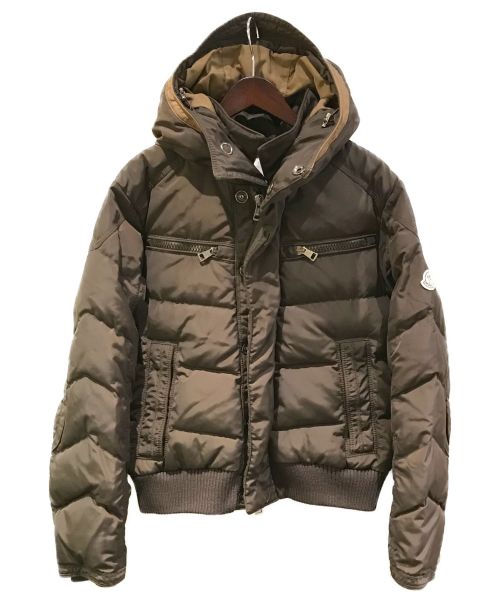 MONCLER（モンクレール）MONCLER (モンクレール) ダウンジャケット ブラウン サイズ:Mの古着・服飾アイテム