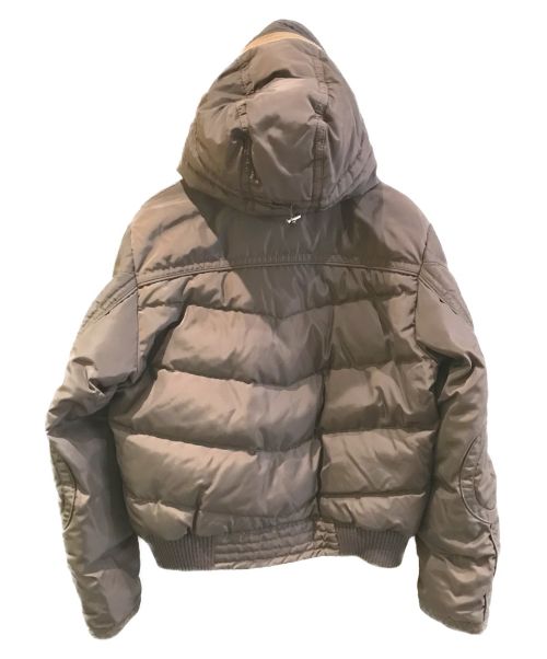 MONCLER（モンクレール）MONCLER (モンクレール) ダウンジャケット ブラウン サイズ:Mの古着・服飾アイテム