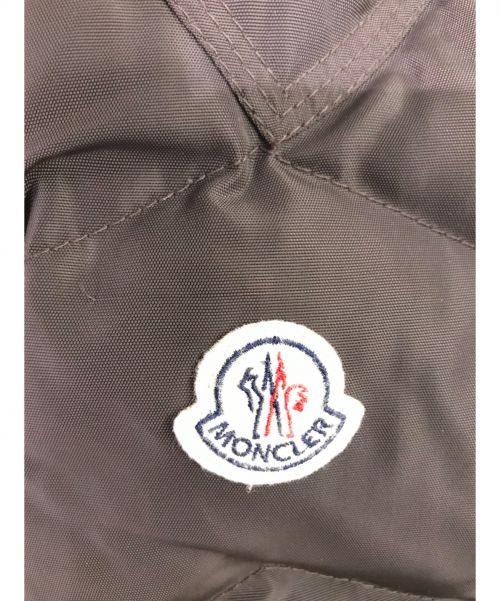 MONCLER（モンクレール）MONCLER (モンクレール) ダウンジャケット ブラウン サイズ:Mの古着・服飾アイテム