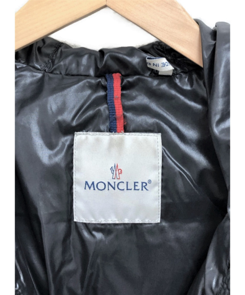 MONCLER（モンクレール）MONCLER (モンクレール) ダウンコート ブラック サイズ:00の古着・服飾アイテム