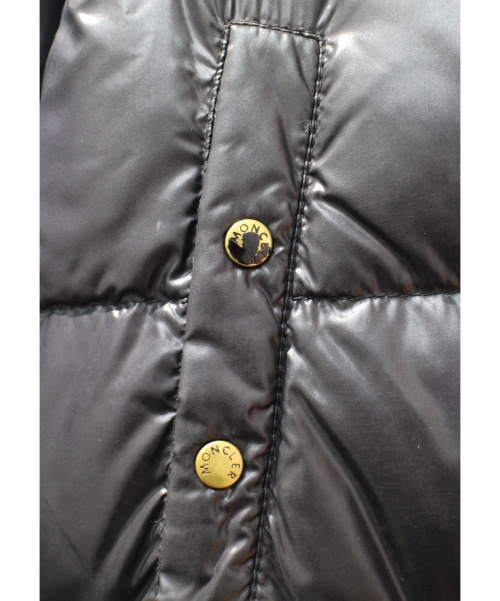 MONCLER（モンクレール）MONCLER (モンクレール) ダウンコート ブラック サイズ:00の古着・服飾アイテム