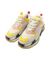 BALENCIAGA（バレンシアガ）の古着「Triple S」｜ホワイト×グレー×イエロー