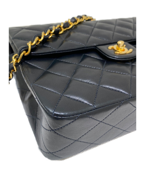 CHANEL（シャネル）CHANEL (シャネル) シングルフラップマトラッセ ブラック サイズ:20の古着・服飾アイテム