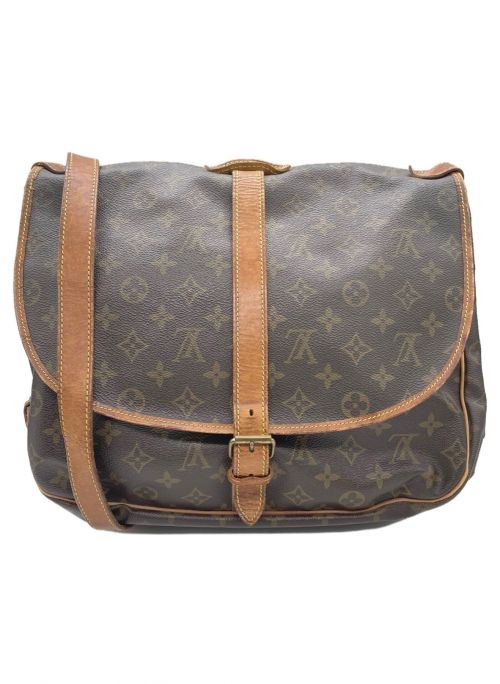 LOUIS VUITTON（ルイ ヴィトン）LOUIS VUITTON (ルイ ヴィトン) ソミュール35 ブラウン サイズ:35の古着・服飾アイテム