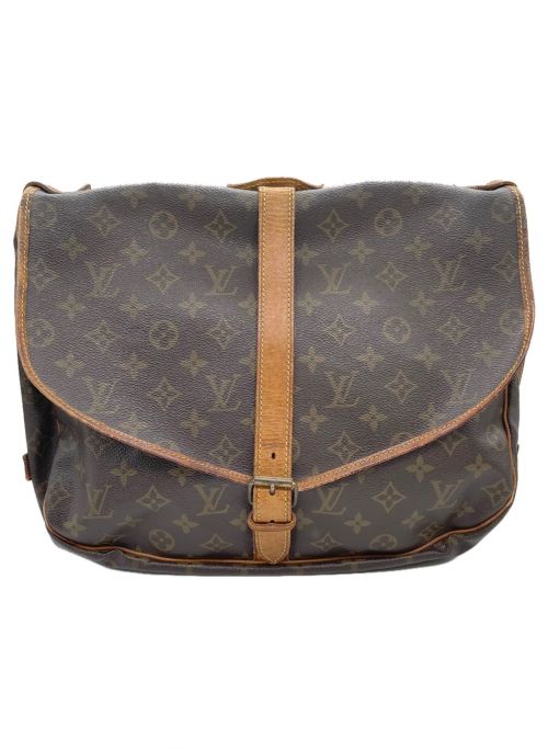LOUIS VUITTON（ルイ ヴィトン）LOUIS VUITTON (ルイ ヴィトン) ソミュール35 ブラウン サイズ:35の古着・服飾アイテム