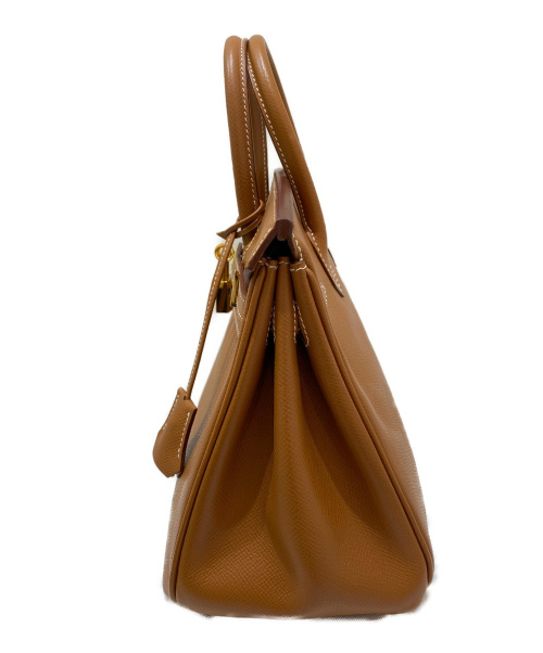 HERMES（エルメス）HERMES (エルメス) バーキン25 ブラウン サイズ:25 バーキン25 エプソン □L刻印の古着・服飾アイテム