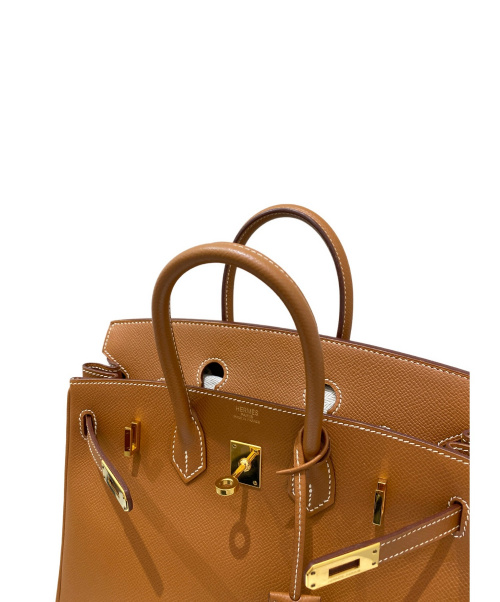 HERMES（エルメス）HERMES (エルメス) バーキン25 ブラウン サイズ:25 バーキン25 エプソン □L刻印の古着・服飾アイテム