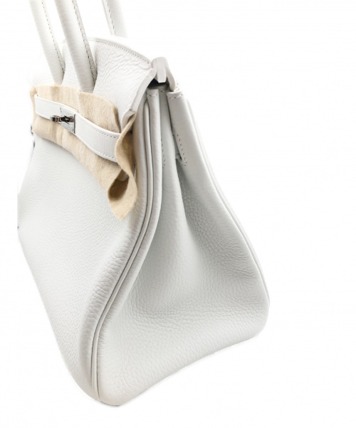 HERMES（エルメス）HERMES (エルメス) バーキン30 ホワイト サイズ:30 バーキン30 トリヨンクレマンス D刻印(2019年)の古着・服飾アイテム